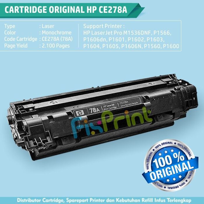 Hộp Mực In Hp Ce278a 78a Cho Máy In Canon Laserjet 326 328 728 128