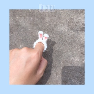 🐰Nhẫn len thỏ cute HandMade by Ri🐰