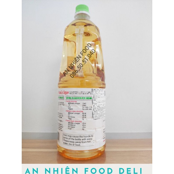 Giấm Sushi Nhật Bản hiệu Mizkan 1.8 Lít