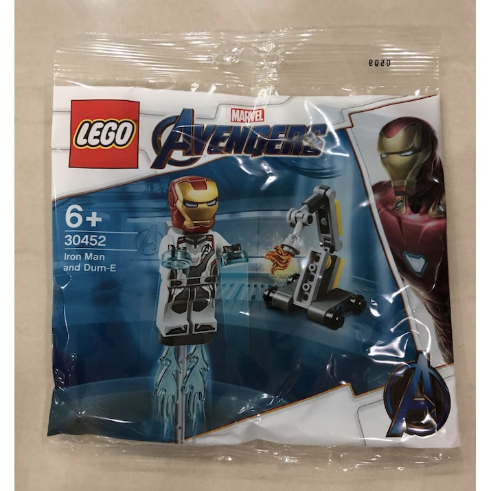 Lego HaHa - Lego Super Hero - Marvel Avengers - Polybag - Iron Man and Dum-E - 30452