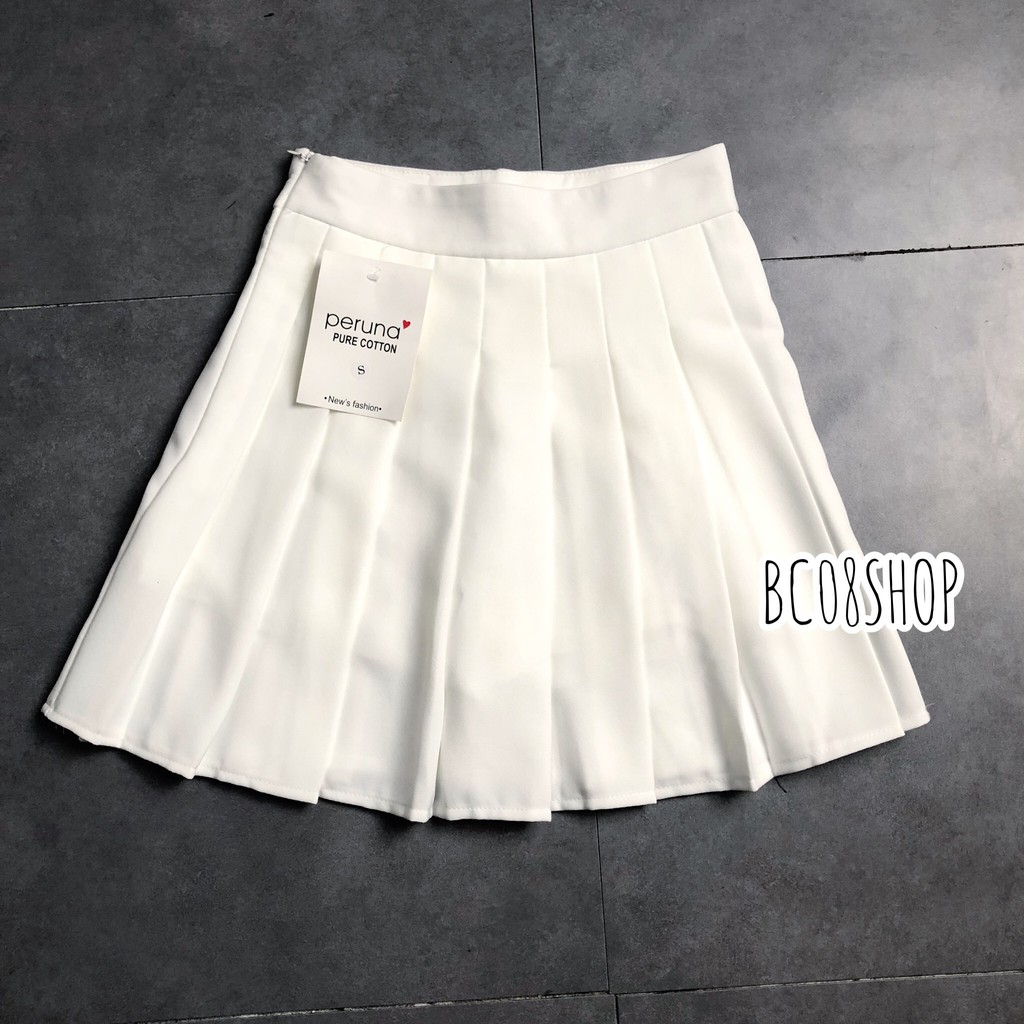 Chân váy Tennis xếp ly xòe Ulzzang Dáng ngắn có quần bên trong Basic BC302 | BigBuy360 - bigbuy360.vn