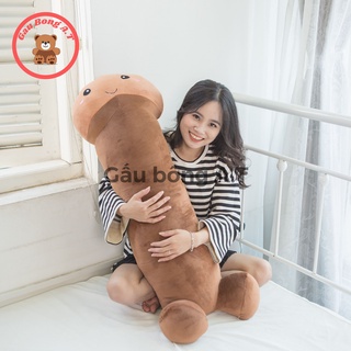 Gấu Bông Con KIU dài 1m2 Siêu To Khủng Lồ-Gối Ôm Con Kiu, thú nhồi bông con Ciu cute, kiu minoso cao cấp