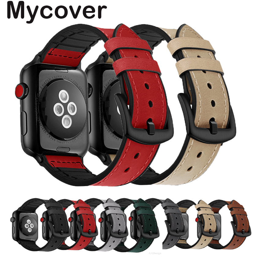 Dây Đeo Bằng Da Bò Cho Đồng Hồ Thông Minh Apple Watch 45mm 41mm 38mm 40mm 42mm 44mm Series 7 6 SE 5 4 3 2 1