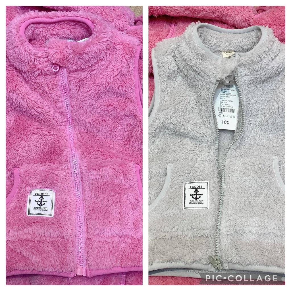 Áo gile lông mỏ neo