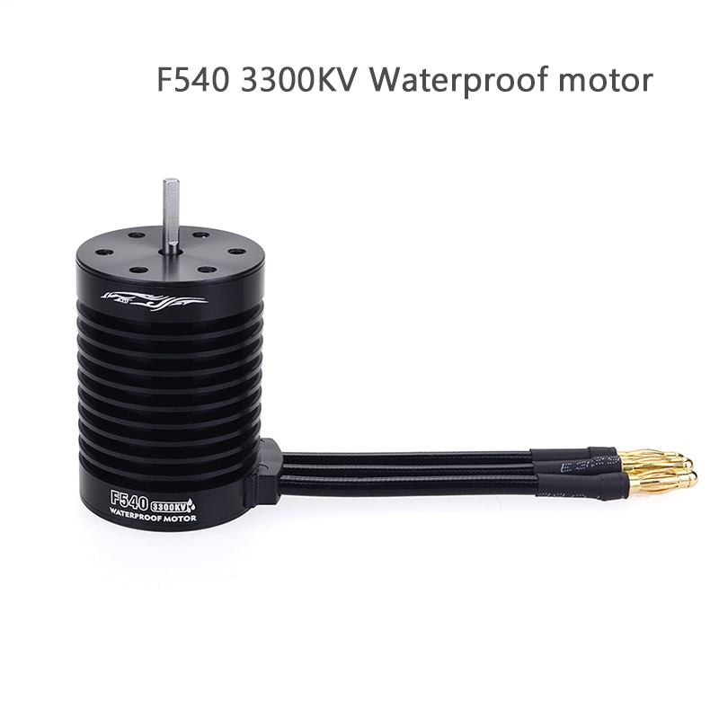 Động Cơ Không Chổi Than F540 3300KV 4370KV Đường Kính 3.175Mm ESC 60A Cho Xe Điều Khiển Từ Xa Traxxas Axial Redcat HSP 1 / 10 1 / 14