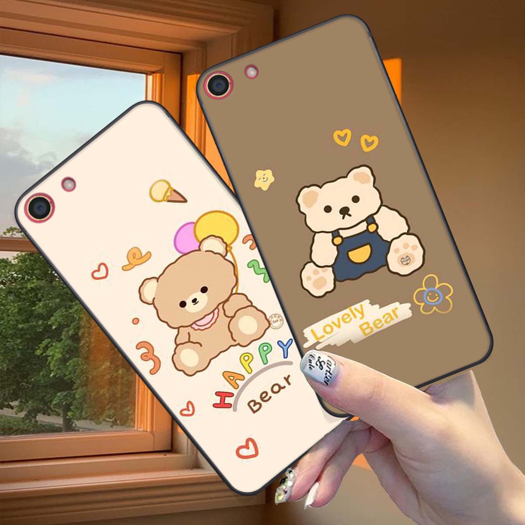 Ốp lưng điện thoại Oppo F1S / F3 / F3 LITE / F3 PLUS in hình gấu cute, dễ thương
