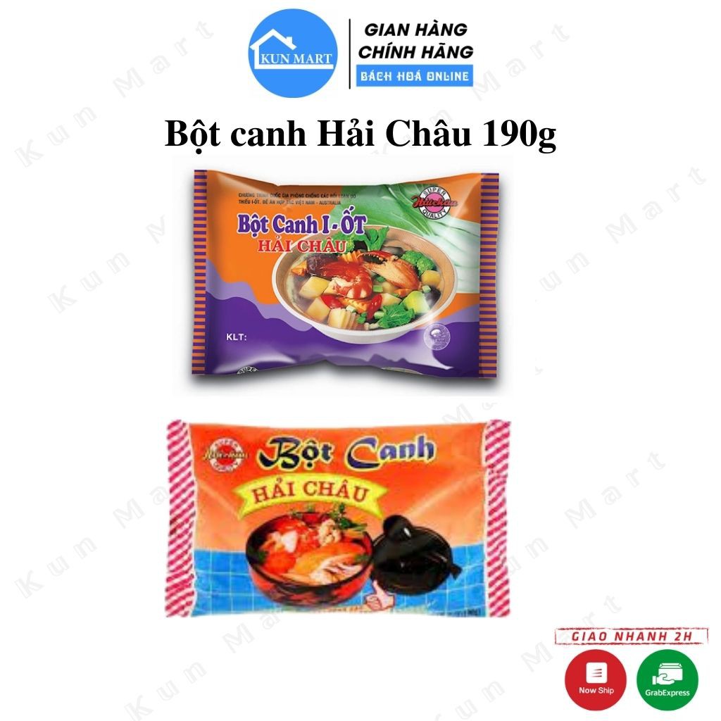 Bột Canh I-ốt Hải Châu Thơm Ngn Đậm Đà 190g