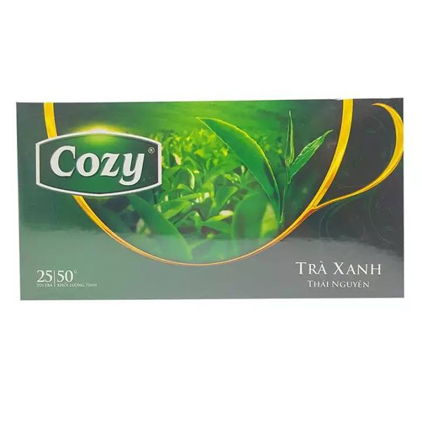 (11 vị) Trà túi lọc Cozy hộp 50gr (25 túi)