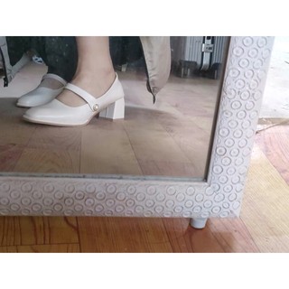 [order] giày búp bê đế vuông(ảnh thật phía sau)