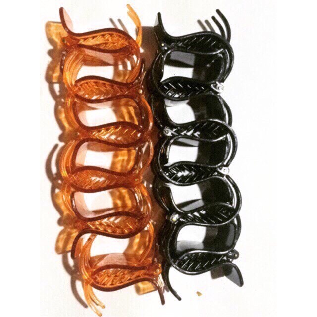 SET 12, Set 6 Kẹp Tóc Càng Cua Mix Màu