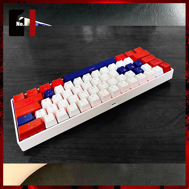 Bàn Phím Cơ Gaming Bluetooth Máy Tính Newmen GM610 Led RGB Bàn Phím Không Dây Vi Tính Laptop Pc Chơi Game