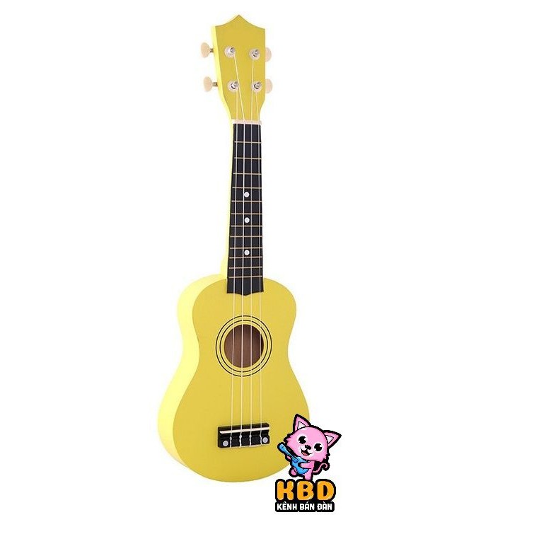 Đàn Ukulele Gỗ màu mới 100% - Hàng có sẵn tặng kèm hướng dẫn chơi và pick gảy miễn phí