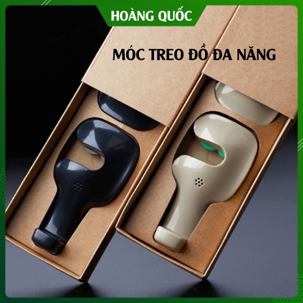 Bộ 2 Móc Treo Đồ Đa Năng Tiện Dụng Sau Lưng Ghế Xe Hơi Ô Tô, Chất Liệu Nhựa Cao Cấp