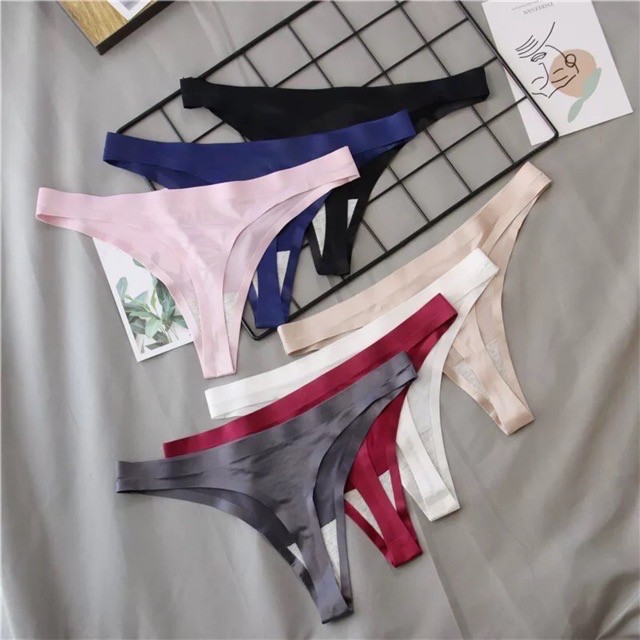 Quần Lót Lọt Khe Su Bóng Viền Gấp mới P072 | BigBuy360 - bigbuy360.vn