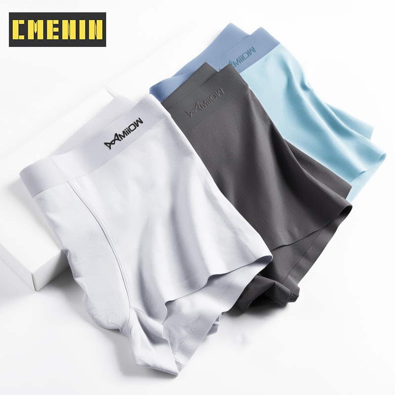 Set 4 quần lót boxer CMENIN M1831 vải cotton quyến rũ cho nam
