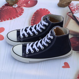 Giày CV AllStar Classic Màu Xanh Navy Cổ Cao Nam