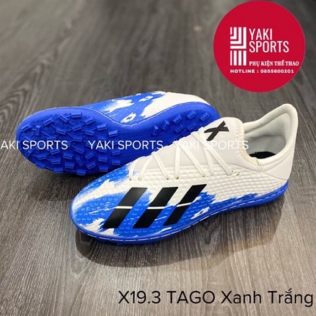 Giày Đá Bóng sân cỏ nhân tạo X18 -KHÂU ĐẾ 100% - đế cao su siêu bền. giày đá bóng đá banh