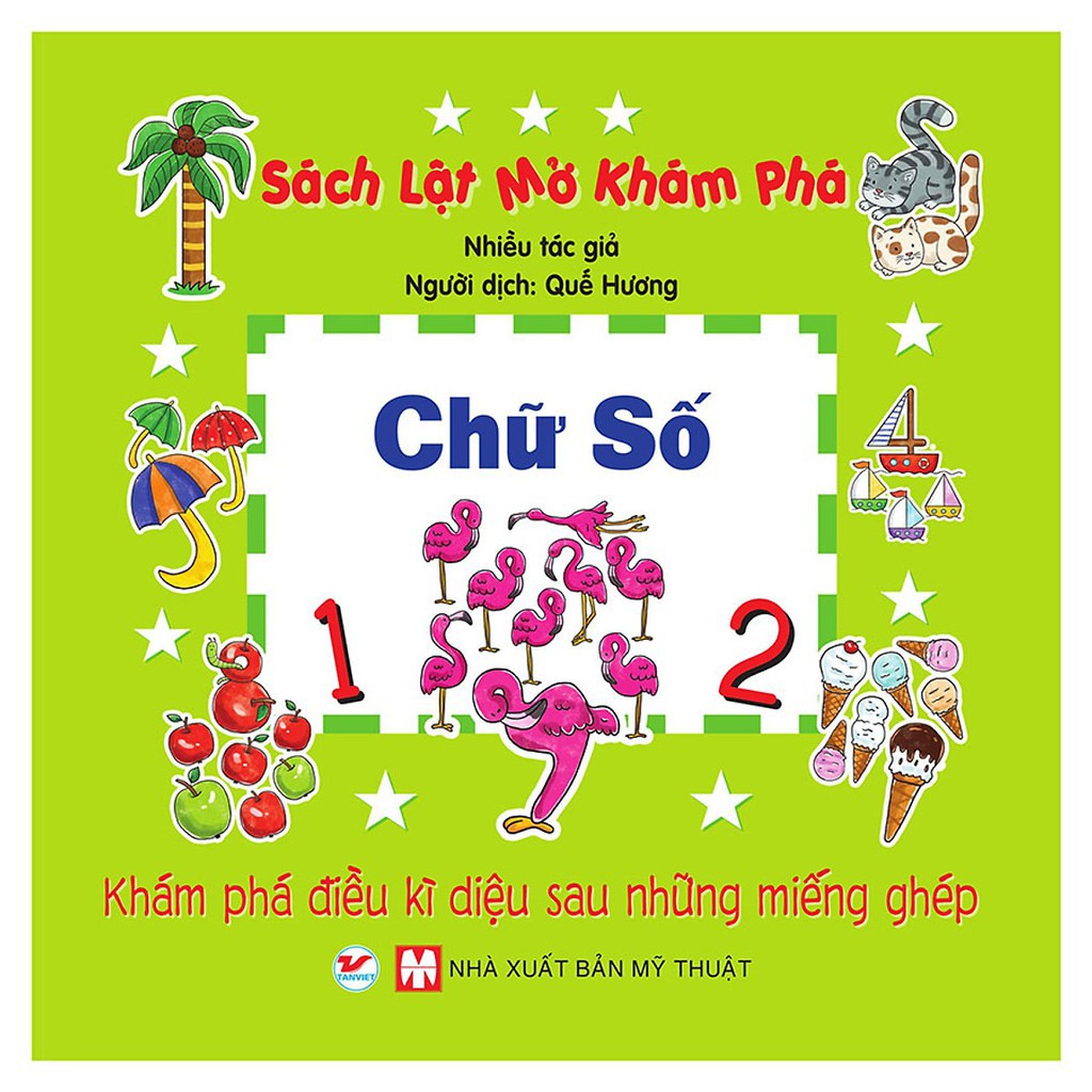 Sách - Sách lật mở khám phá - Chữ số