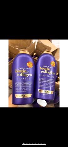 Cặp dầu gội xả biotin