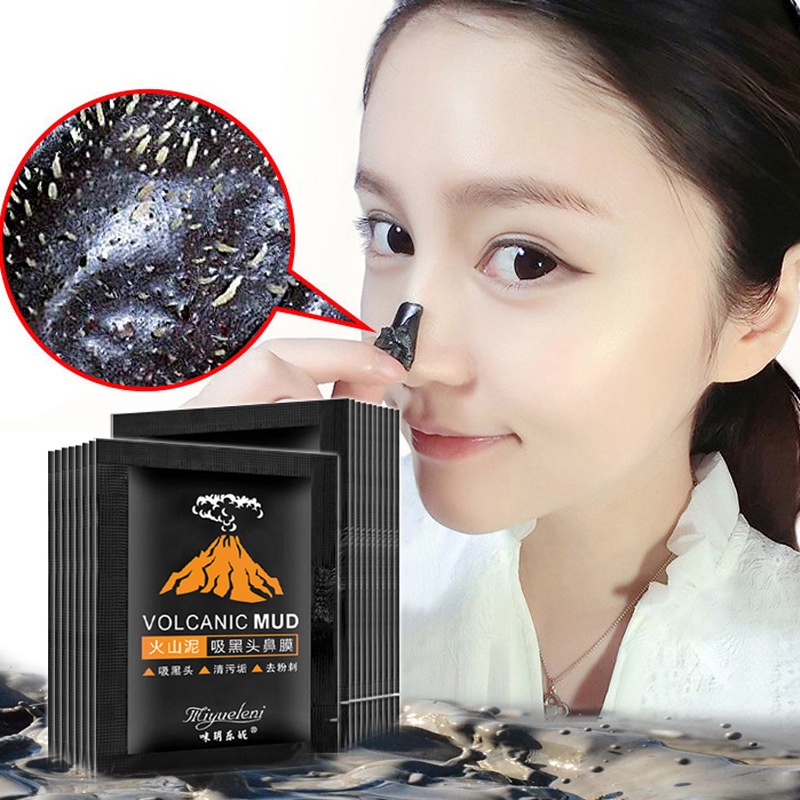 [Hàng mới về] Mặt nạ lột mụn đầu đen than tre chăm sóc da mặt làm sạch sâu