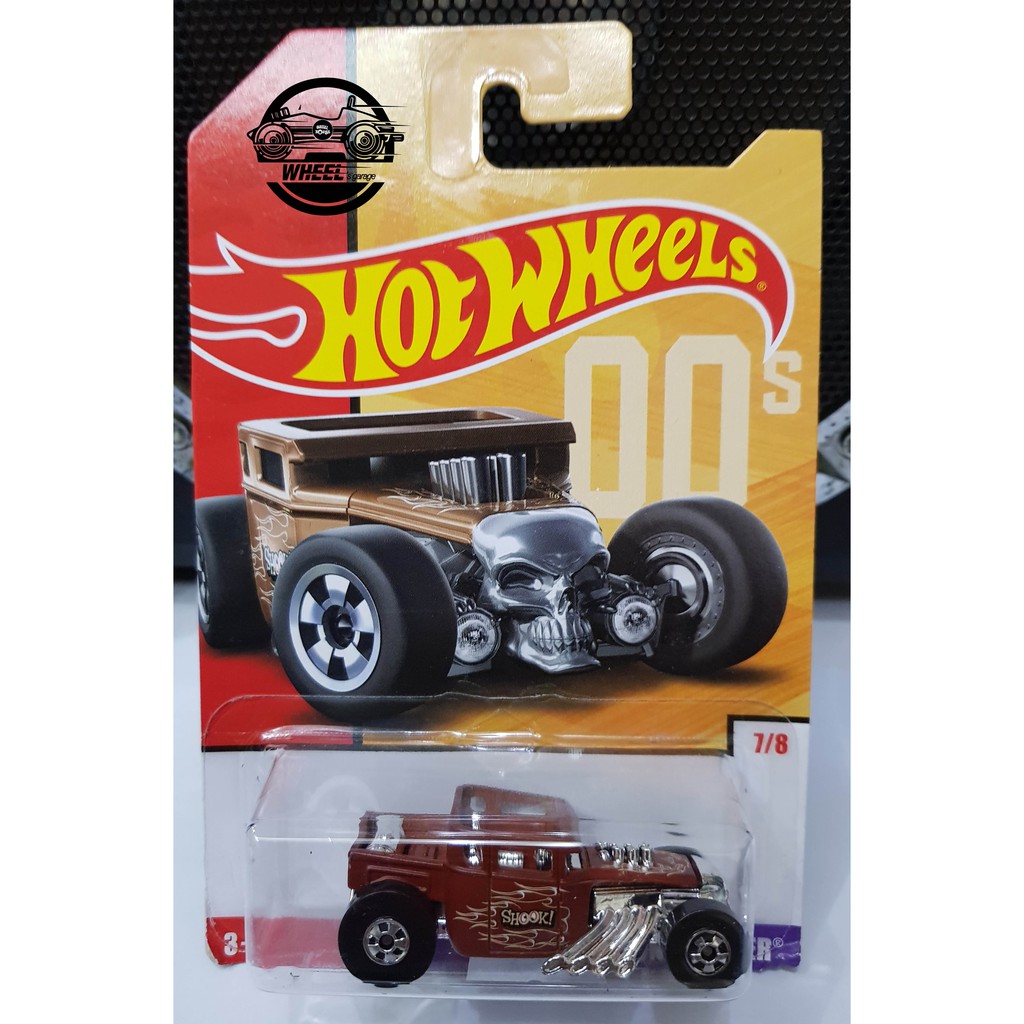 Xe mô hình đồ chơi Hotwheels cơ bản 1:64 - Bone Shaker