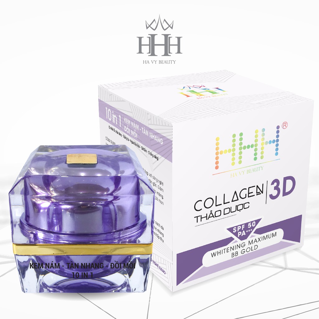 Kem NÁM - TÀN NHAN - ĐỒI MỒI chiết xuất Vitamin E Collagen