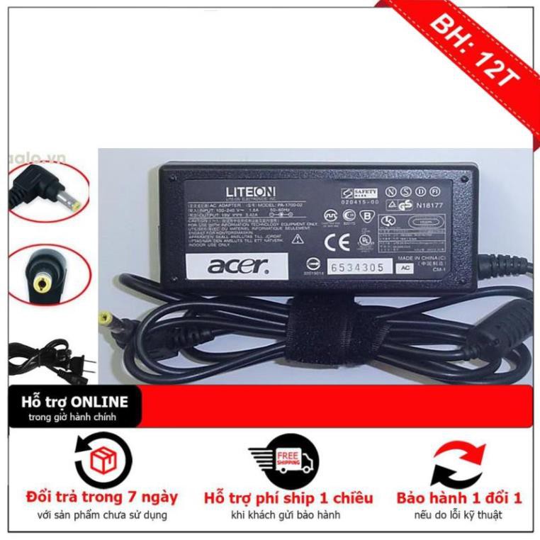 Sạc laptop Acer 19V 4.7A Loại Tốt - Zin Adapter Kèm dây nguồn - NEW