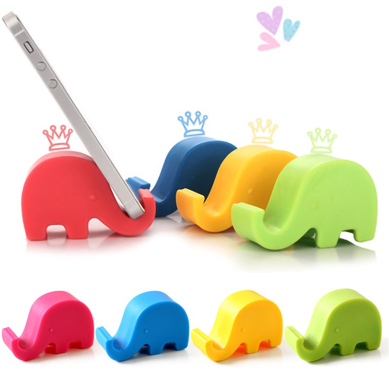 Giá Đỡ Điện Thoại Hình Chú Voi Dễ Thương(1 Miếng Màu Ngẫu Nhiên) | BigBuy360 - bigbuy360.vn