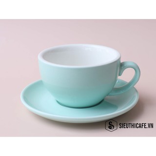 BỘ TÁCH CAPPUCCINO 250ML – XANH NGỌC