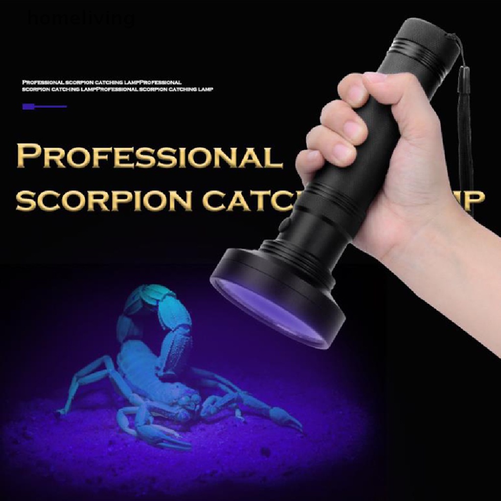 Đèn Pin Tia Cực Tím 51 / 100LEDs Ánh Sáng Đen 395nm