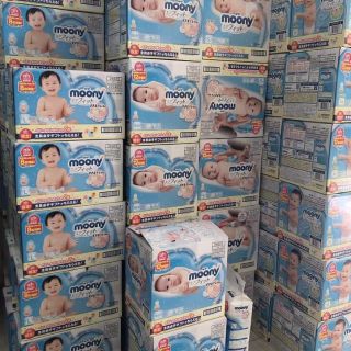 Bỉm moony hàng nội địa nhật tã dán/quần moony nội địa nhật dán nb90/s84/m68/l54 quần m64/l44/xl38/xxl26