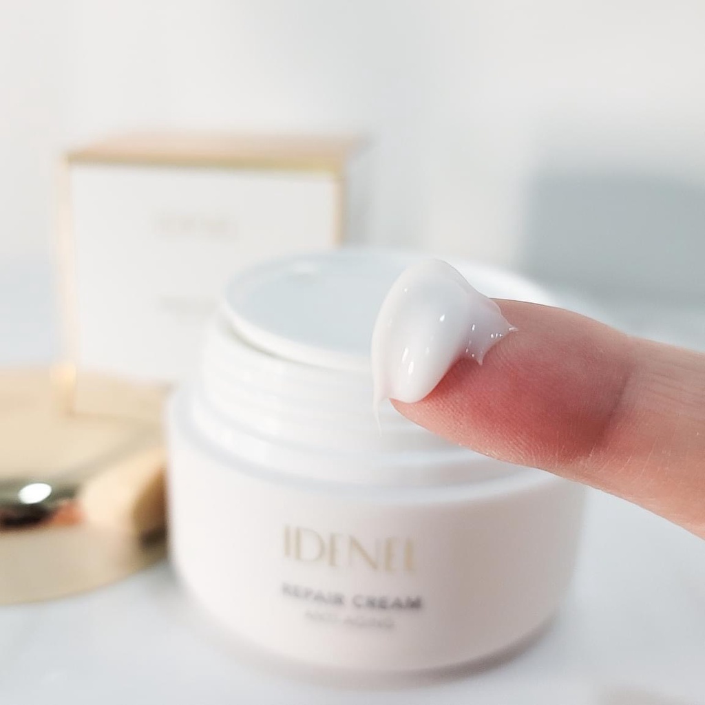 Kem IDENEL Repair Cream Anti-Aging 50ml Retinol và vi kim giúp chống lão hóa từ peptide xóa nhăn da - căng bóng Hàn Quốc