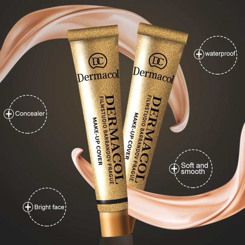 (Hàng Mới Về) Kem Nền Che Khuyết Điểm Dermacol 14 Màu Tùy Chọn Chống Thấm Nước Cao Cấp | BigBuy360 - bigbuy360.vn