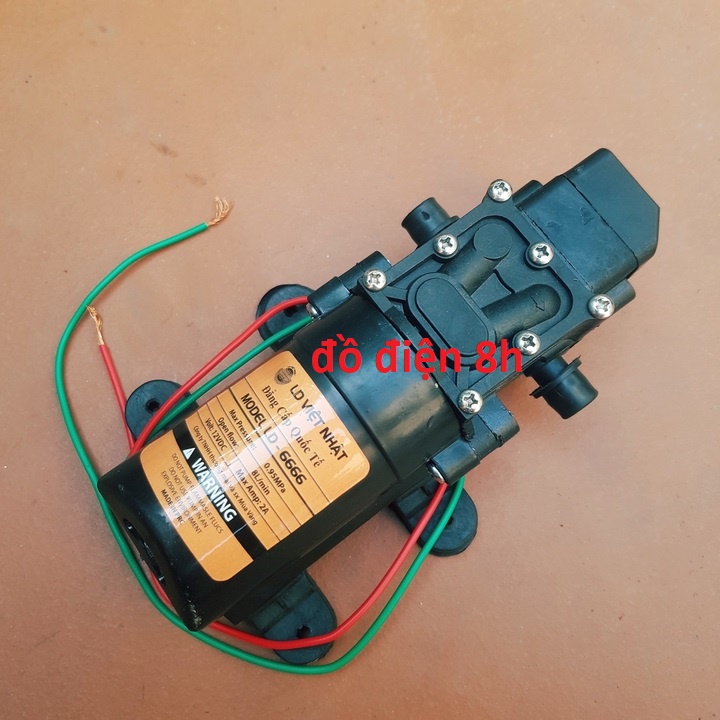 máy bơm tăng áp mini 12v - máy bơm phun sương 12v
