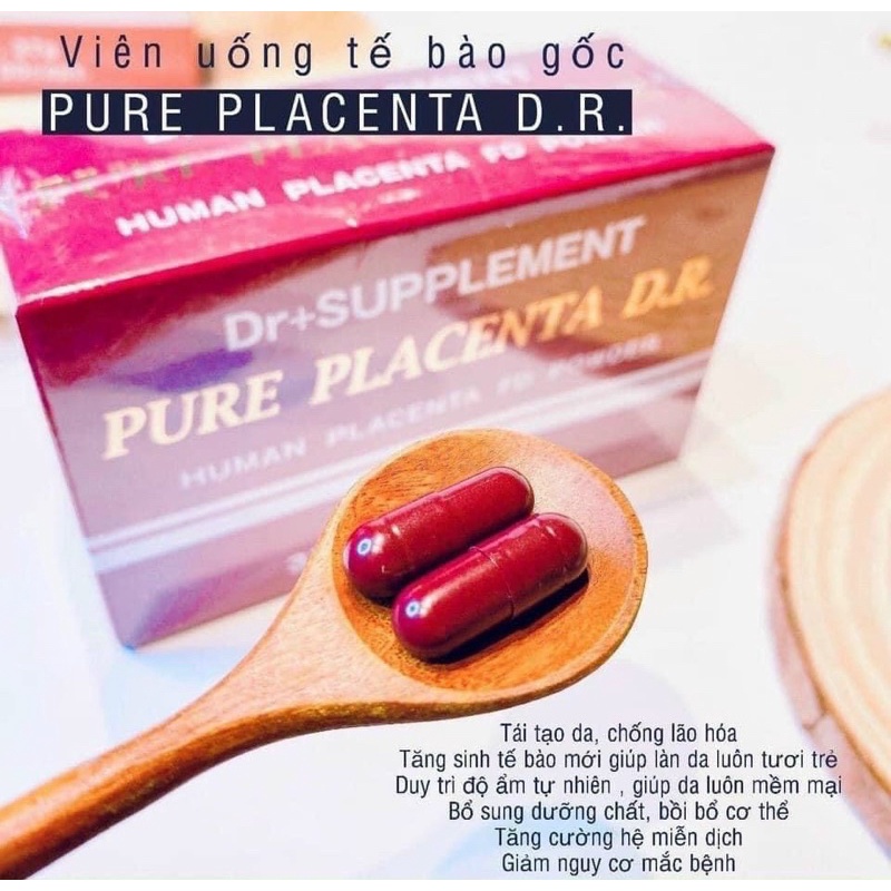 Viên uống tế bào gốc Pure Placenta D.R Supplement