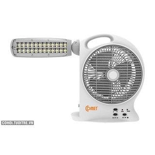 Quạt sạc tích điện đèn LED Comet CRF0508