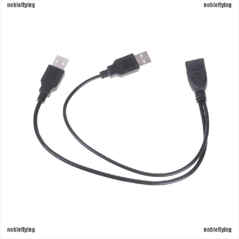 Dây Cáp Sạc, Truyền Dữ Liệu 3c Bi 20cm Usb 2 0a Y 1 Female Sang 2 Male