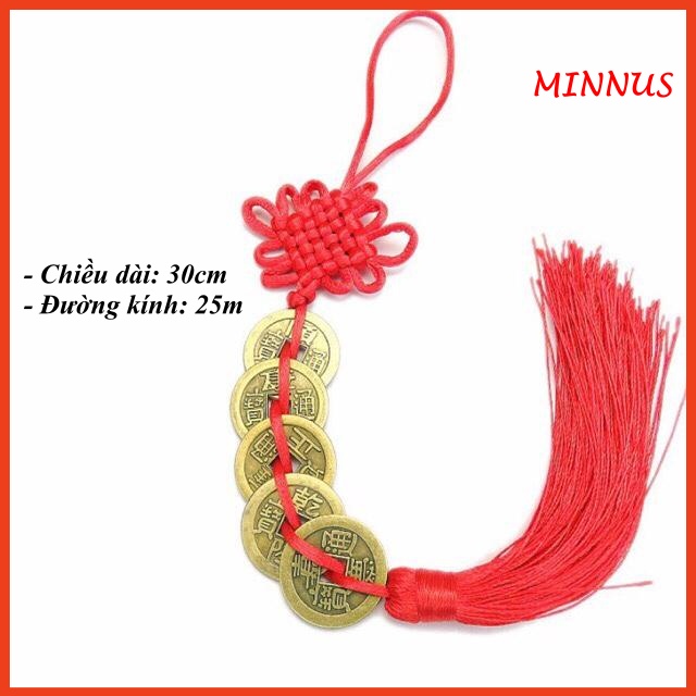 10 Dây đồng xu ngũ đế, Chuỗi đồng tiền may mắn, Tiền xu Ngũ Đế (xâu 5 đồng xu)