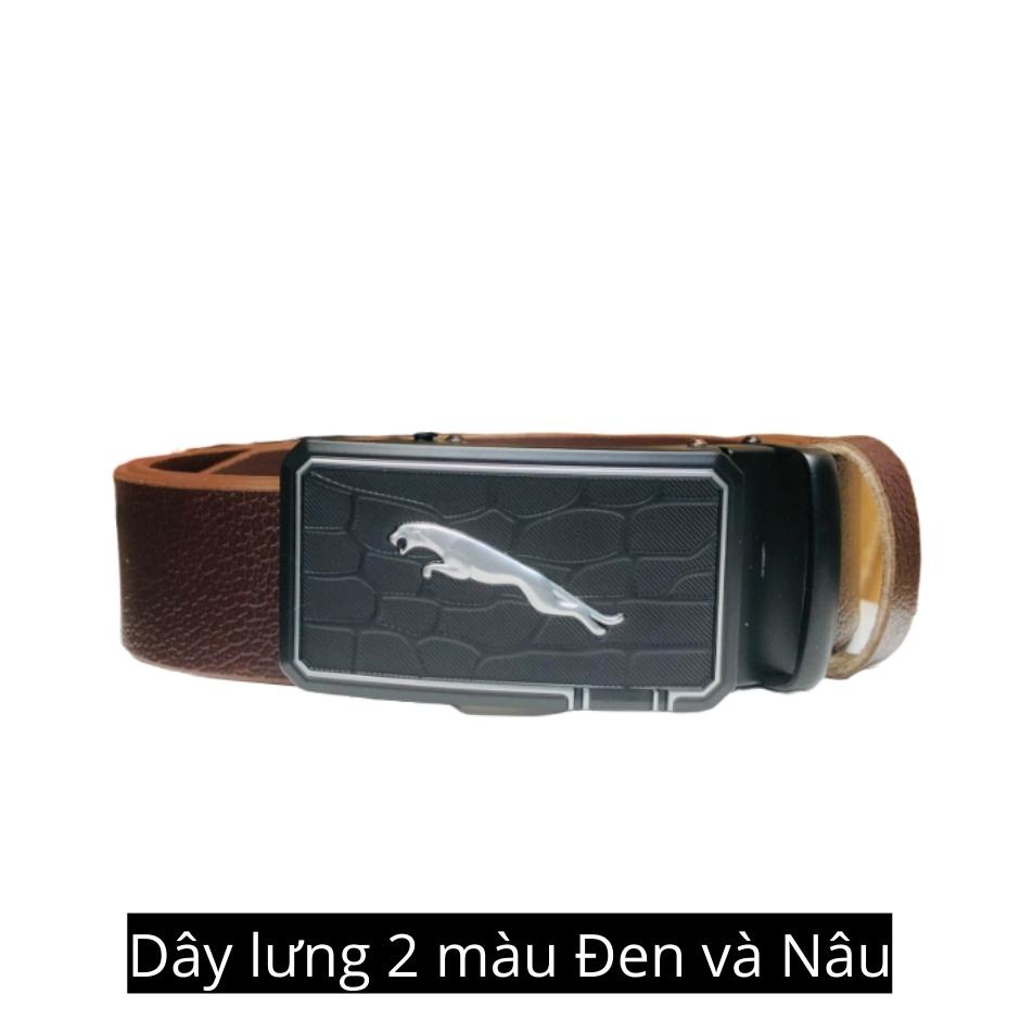 Thắt Lưng Nam Da Bò - Dây Lưng Hình Con Báo