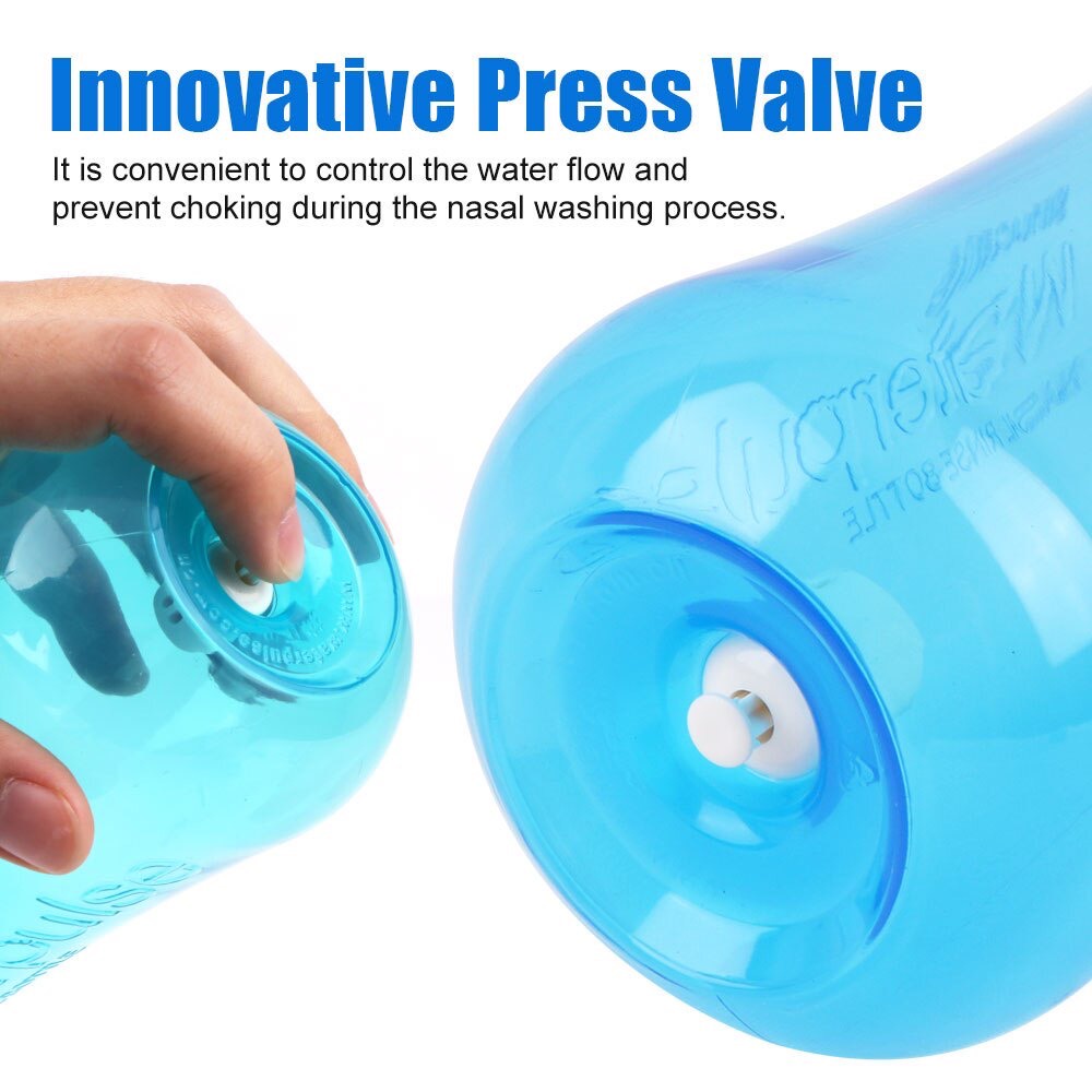 Bình rửa mũi WATERPULSE 300ml vệ sinh mũi cho bé và người lớn