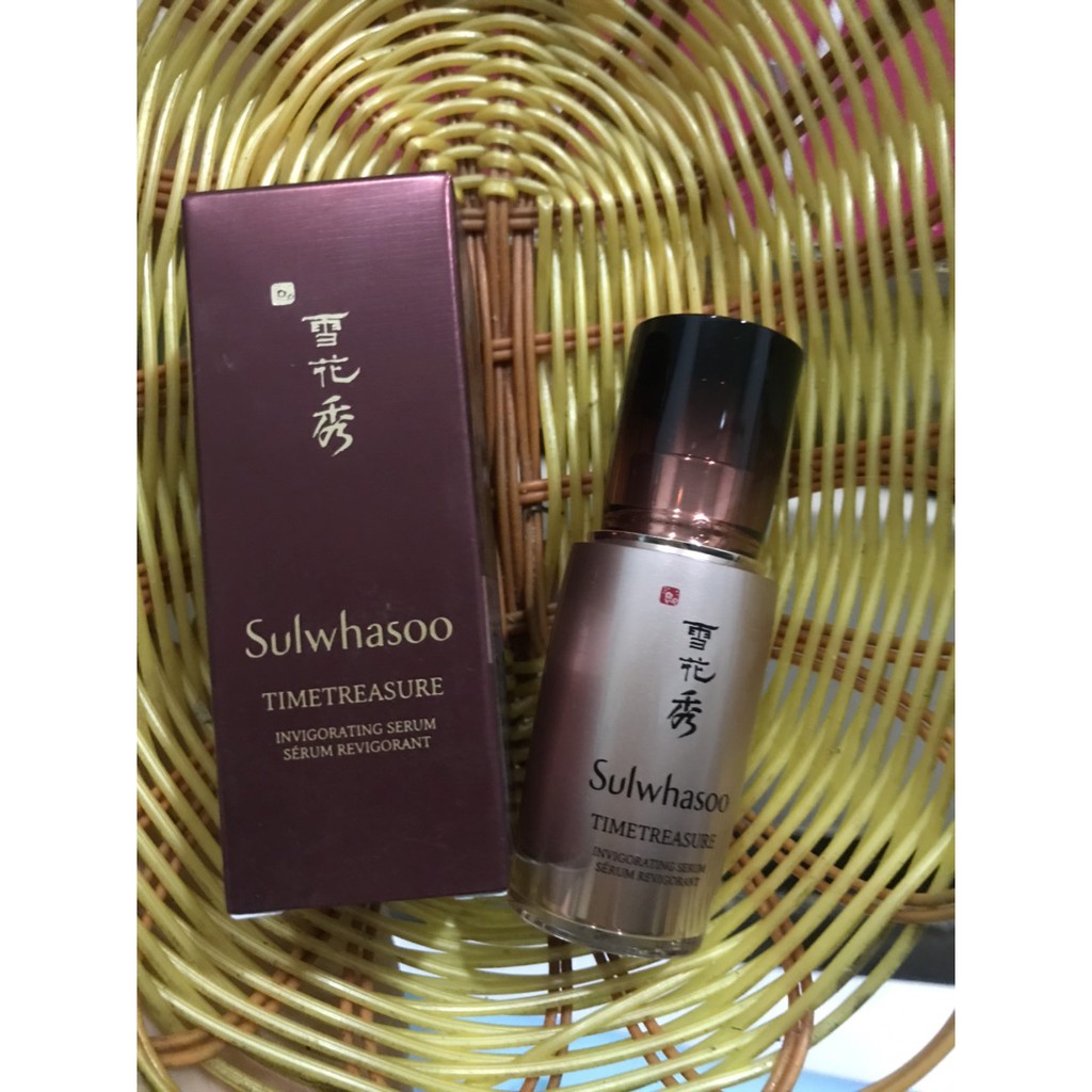 Tinh chất thông đỏ Sulwhasoo chống lão hóa, trẻ hóa da - SULWHASOO TIMETREASURE INVIGORATING SERU 4ml