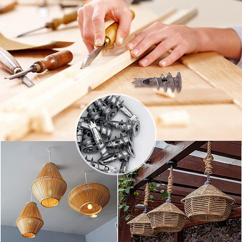 40 chiếc Tấm thạch cao tự lái bằng kim loại có vít 4,5 x 35mm cho tấm thạch cao một lớp và hai lớp