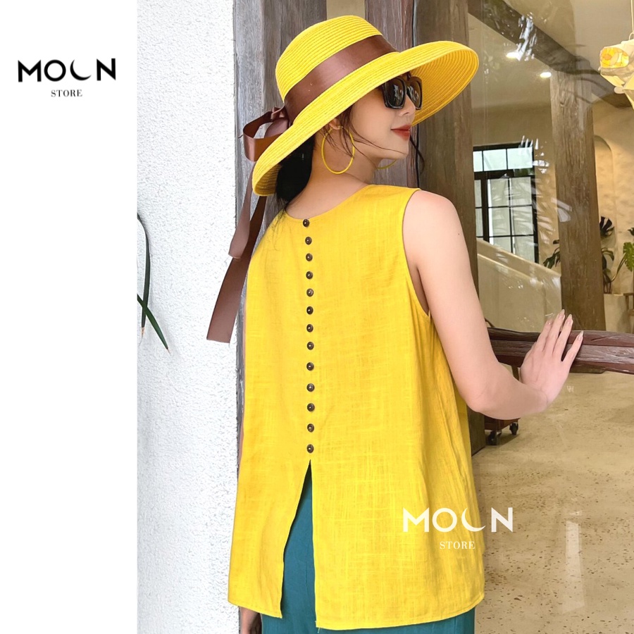 Áo đũi nữ cổ tròn chất mềm, mịn tay áo sát nách siêu mát MA147 MoonStore | BigBuy360 - bigbuy360.vn