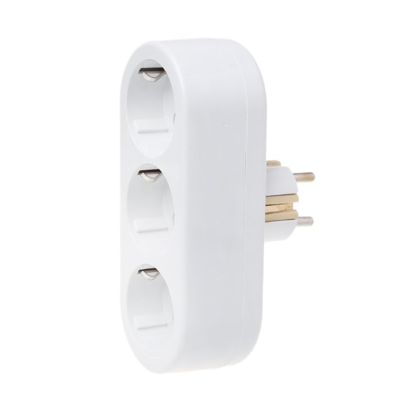 Phích Cắm Điện EU Ba Cực Tiện Lợi Du Lịch