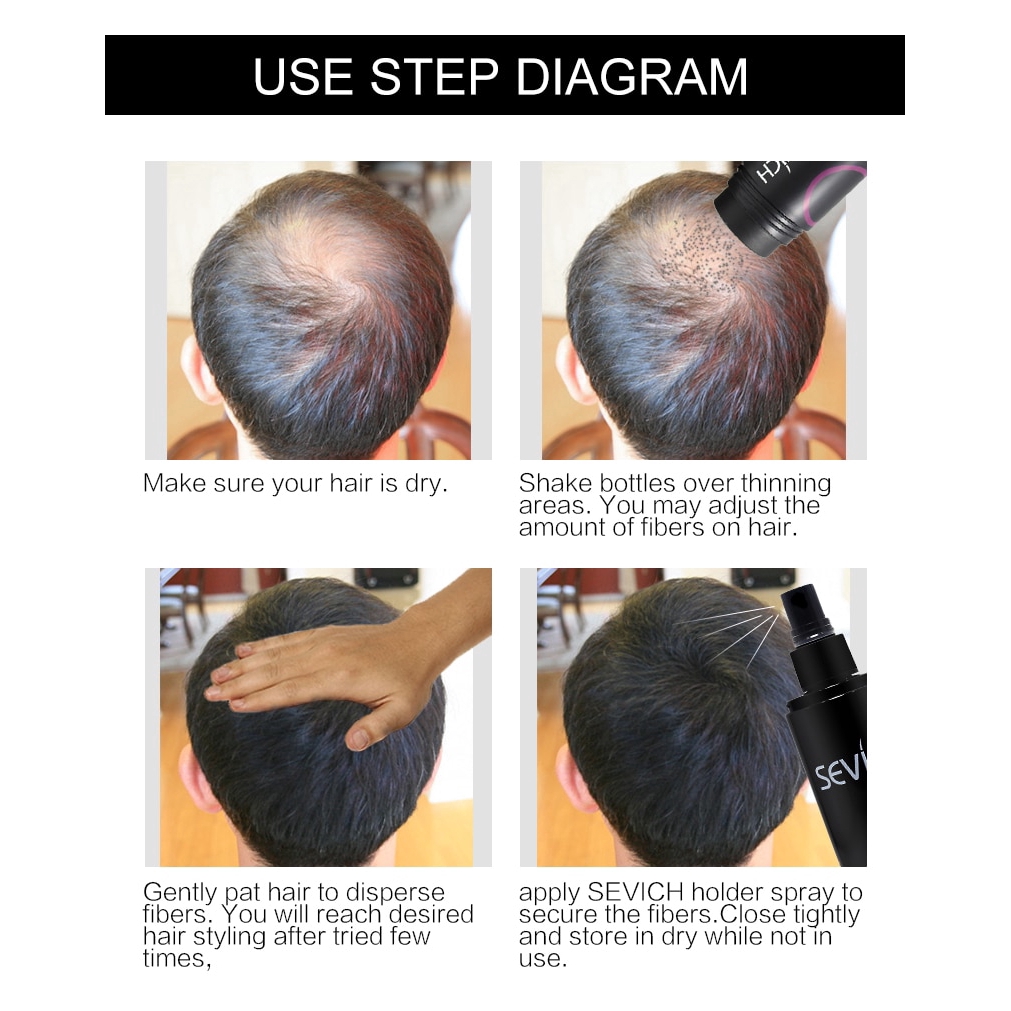 Chai Xịt SEVICH Chứa Keratin 40g Kích Thích Mọc Tóc Nhanh Chóng