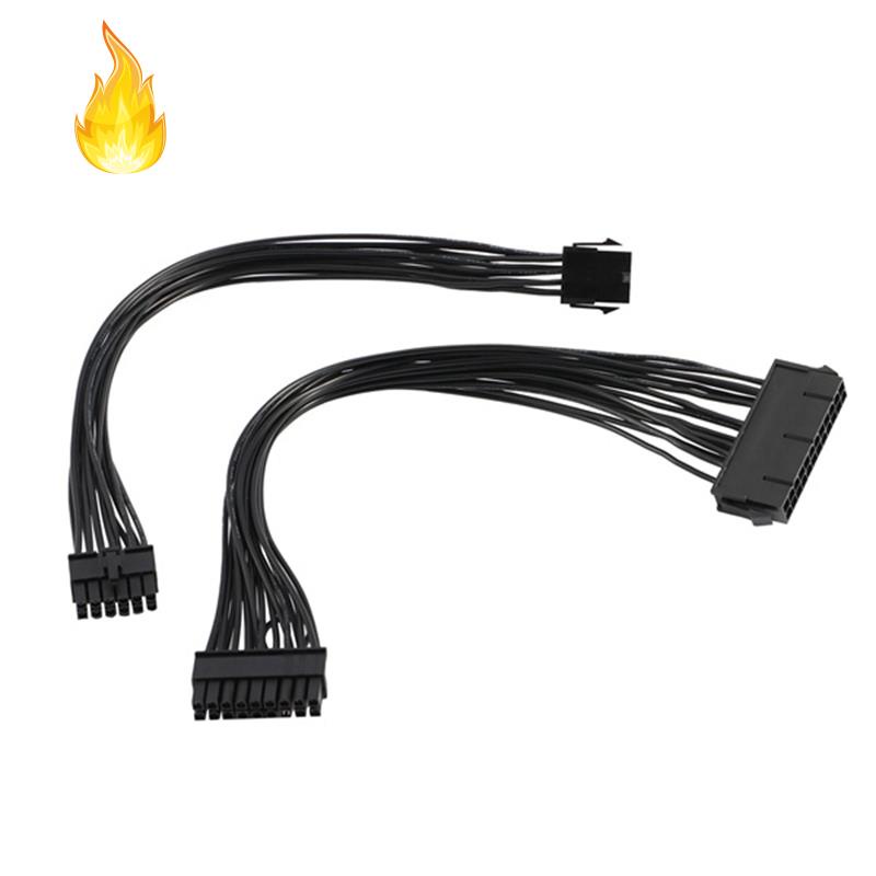 Dây Cáp Chuyển Đổi Nguồn Điện 24Pin Sang 18Pin Sang 12Pin Cho HP Z440 Z640