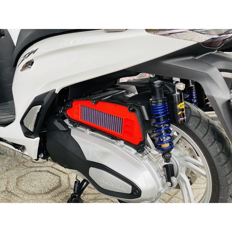 Lọc gió đỏ độ cho Sh350i