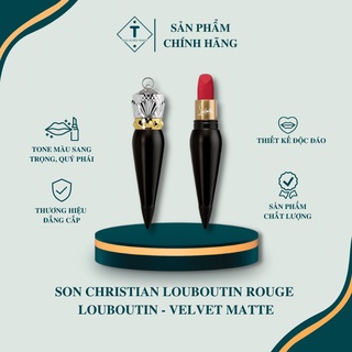 [CÓ SẴN] SON LÌ CHRISTIAN LOUBOUTIN ROUGE LOUBOUTIN VELVET MATTE