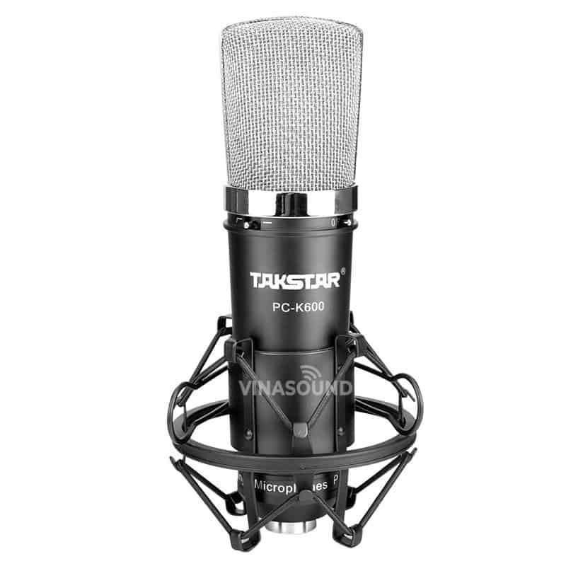 Mic thu âm Takstar PC-K600 Tặng dây mic 2 đâu to chống nhiễu