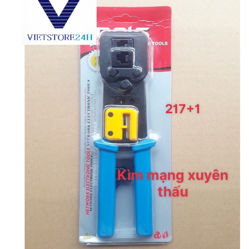 Kềm Bấm Mạng Xuyên Thấu Tools Cao Cấp